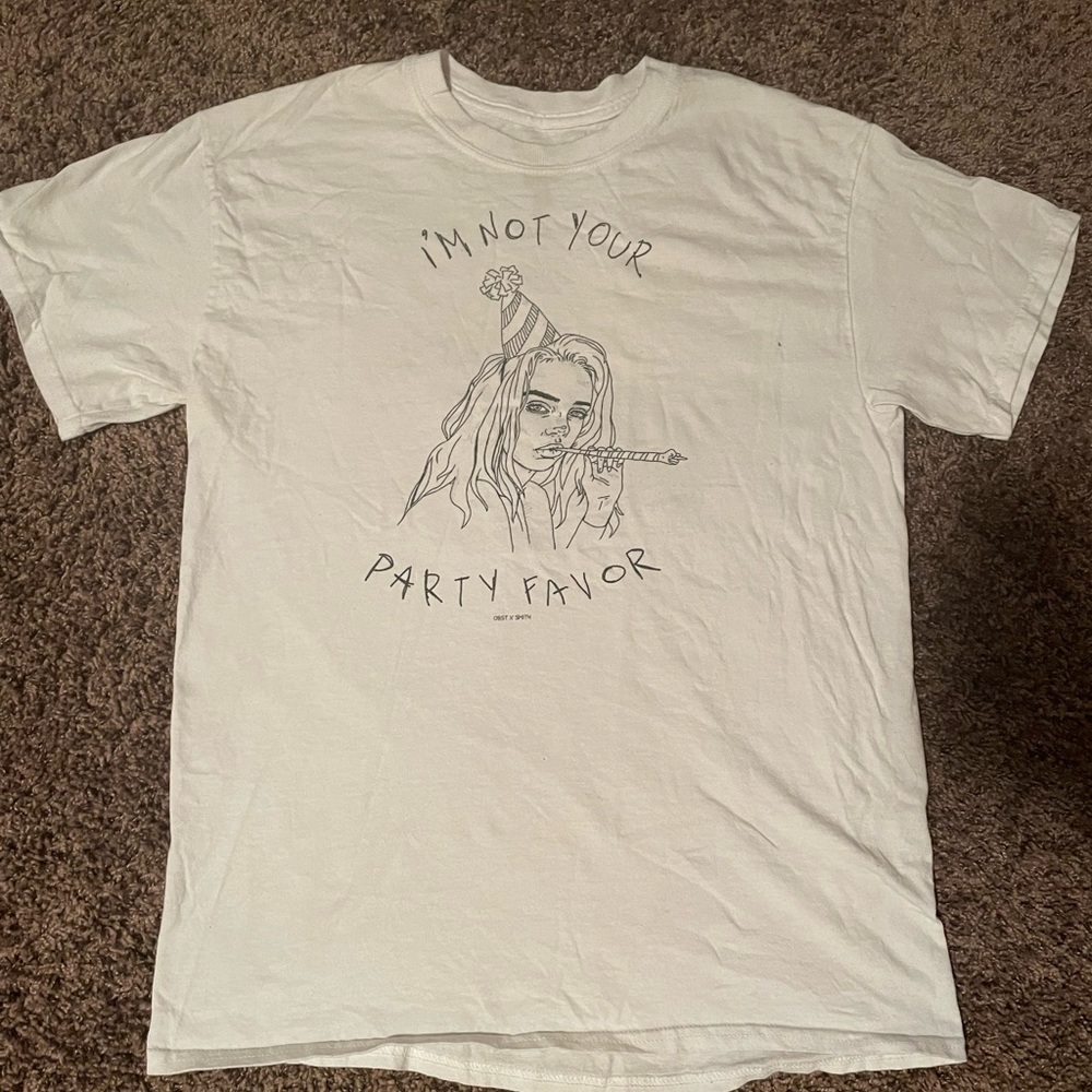 BILLIE EILISH ‘IM NOT YOUR PARTY FAVOR’ MERCH